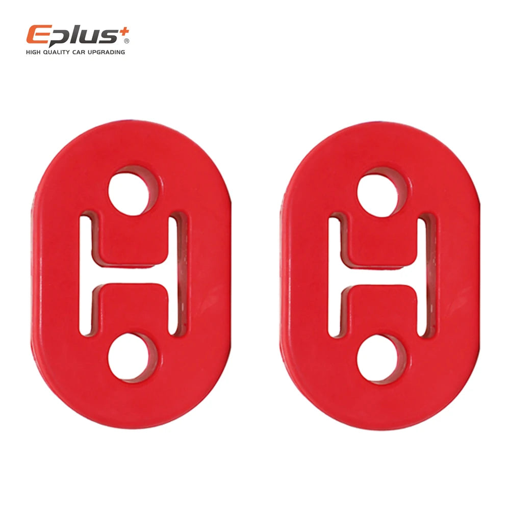 Universal Car Exhaust Pipe Mount Brackets Hanger Insulator Polyurethane Liner Bracket 2 Holes 4 Holes Automotive Accessory