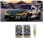 Yellow LED DRL Board For Toyota Supra A90 A91 2019-2024 LED Headlight DRL Modules Daytime Running Lights Chip Angel Eyes