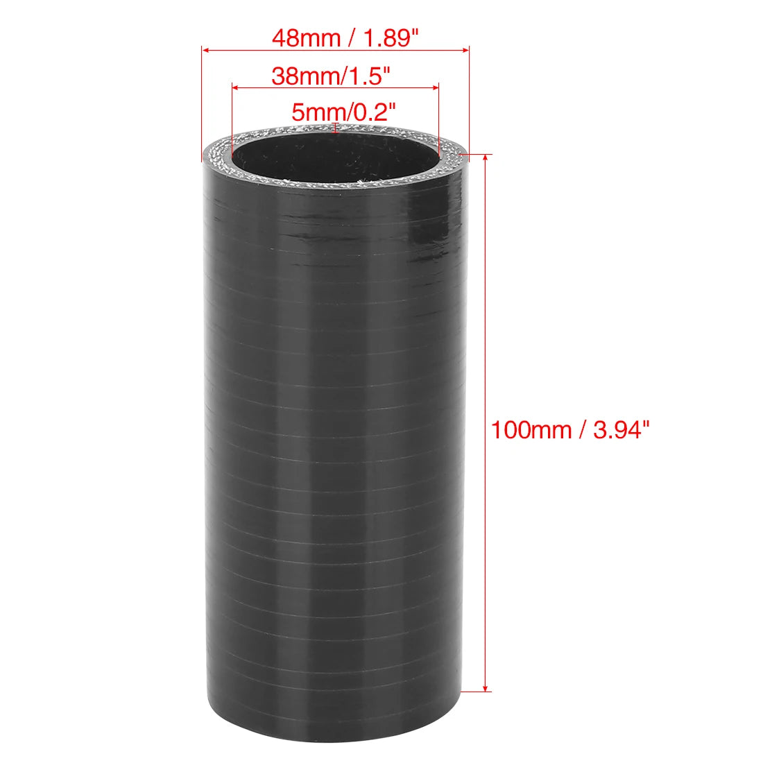 UXCELL Straight Silicone Coupler Hose