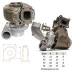 Titanium Turbo Blanket | Turbo Heat Shield Cover | High Temperature Turbocharger Insulation | T2 T25 T28 T3 T4 T6 GT Series