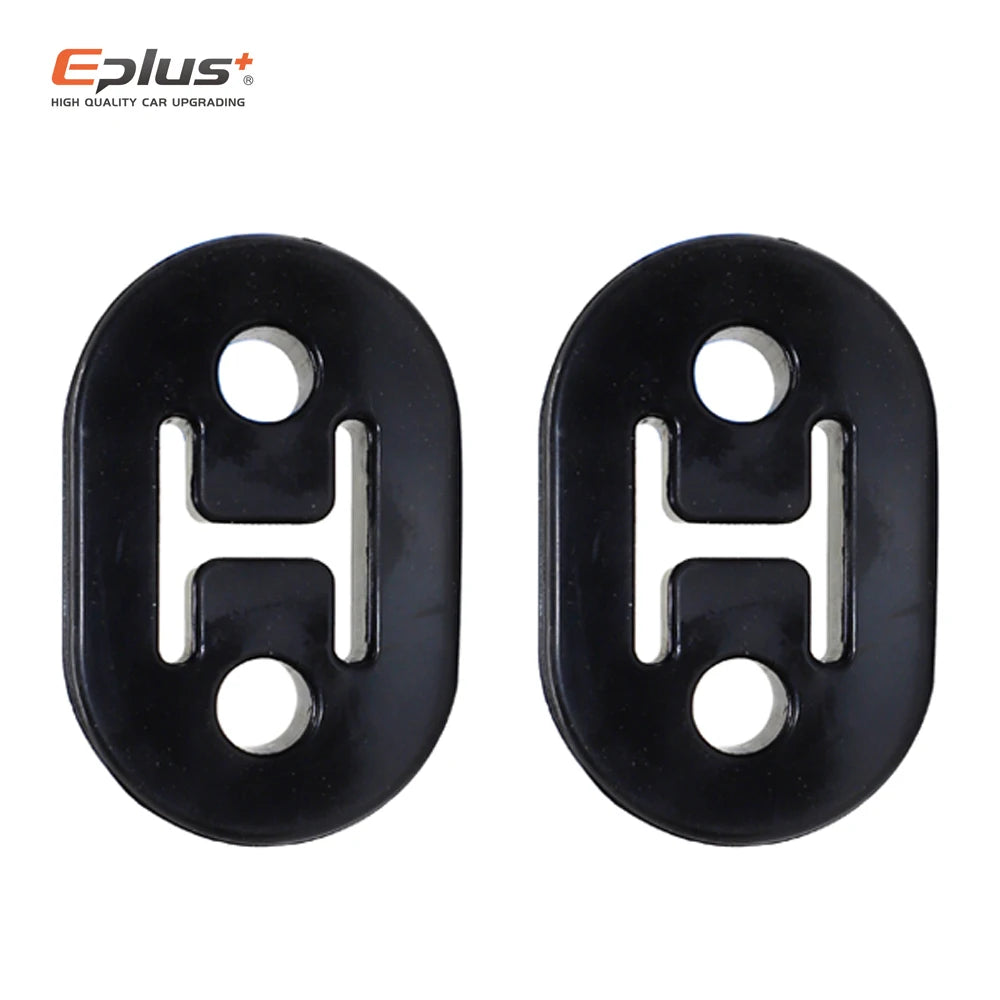 Universal Car Exhaust Pipe Mount Brackets Hanger Insulator Polyurethane Liner Bracket 2 Holes 4 Holes Automotive Accessory