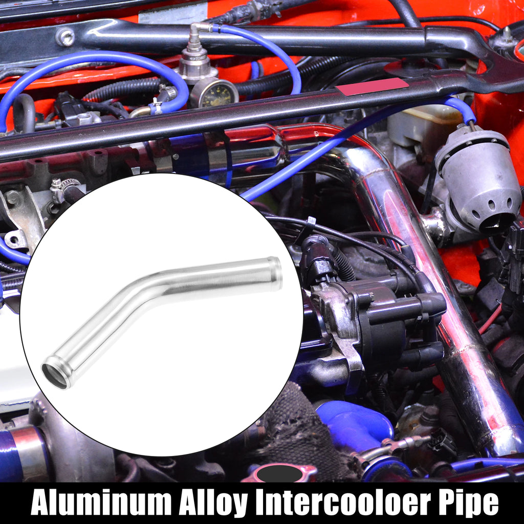 UXCELL 45° Aluminum Intercooler Pipe