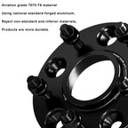 For Honda Civic Accord Wheel Spacers 5x114.3 Hubcentric 64.1mm M12X1.5 Widening Aluminum Adapter Separadores Accessories 1piece