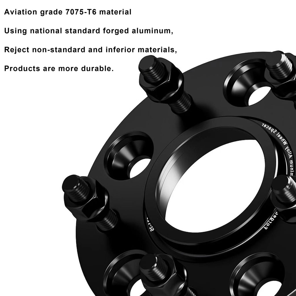 For Honda Civic Accord Wheel Spacers 5x114.3 Hubcentric 64.1mm M12X1.5 Widening Aluminum Adapter Separadores Accessories 1piece