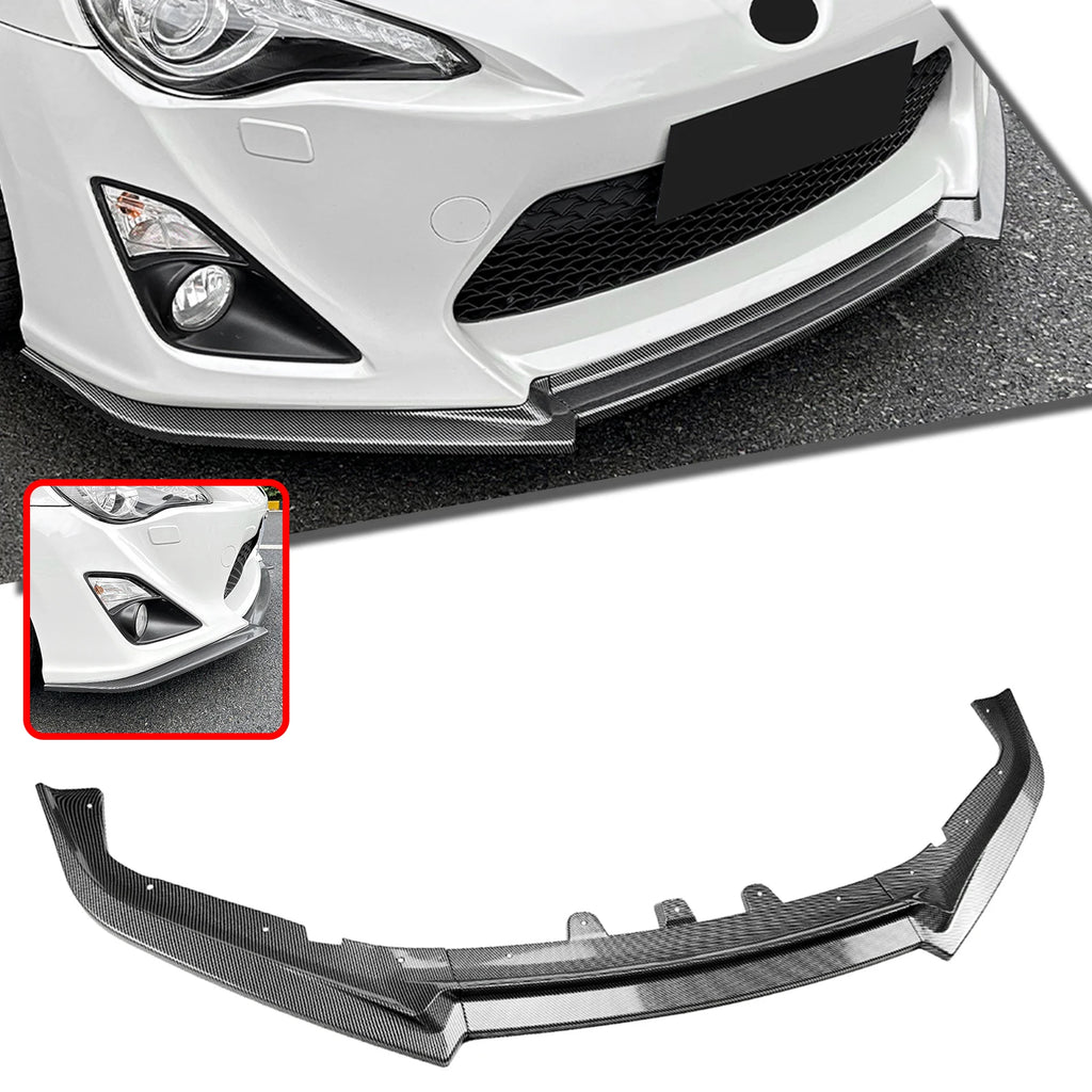 Toyota 86 & Subaru BRZ Front Lip Splitter