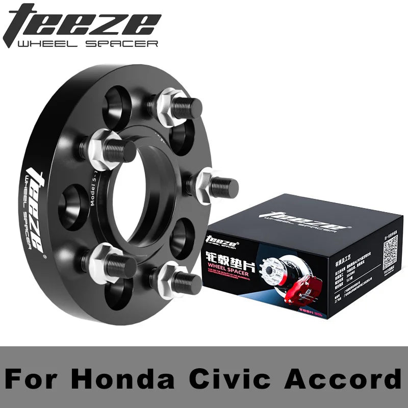 For Honda Civic Accord Wheel Spacers 5x114.3 Hubcentric 64.1mm M12X1.5 Widening Aluminum Adapter Separadores Accessories 1piece