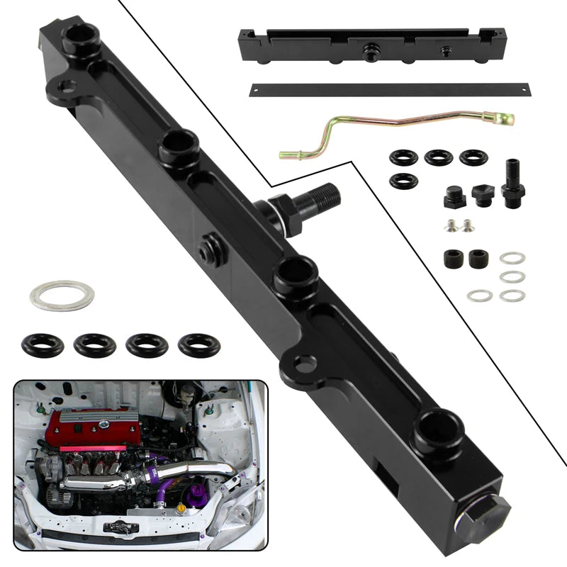 CSKS High-Flow Aluminum Fuel Rail | Honda K20 & K24 K-Series
