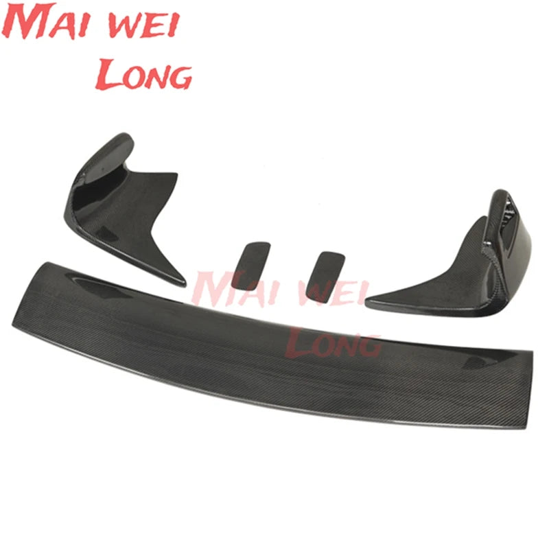 For Toyota SUPRA A90 2019-2020 high quality Carbon Fiber Rear Roof Spoiler Wing Trunk Lip Boot Cover Car Styling For Toyota SU