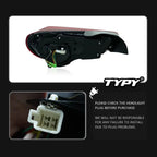 Car For Toyota 86/Subaru BRZ Taillight 2012-2020 Upgrade Modified to New DRL Dynamic Turn Signal LED Taillight Auto Accessories
