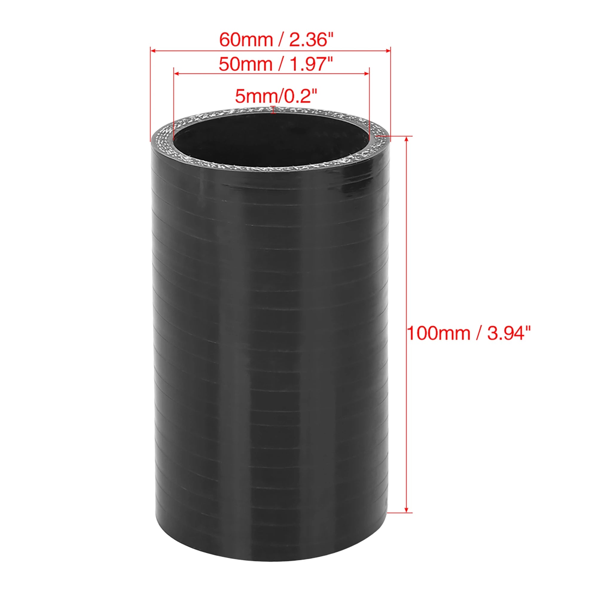 UXCELL Straight Silicone Coupler Hose