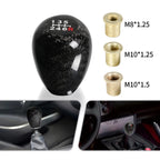 Universal 5/6 Speed Racing Carbon Fiber Gear Stick Handball Gear Shift Knob Manual Transmission Shifter Lever Knob SFN117