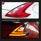 TYPY Car For Nissan 370z Taillights 2013-2019 Upgrade Modified to New DRL Dynamic Turn Signal LED Taillight Auto Accessories