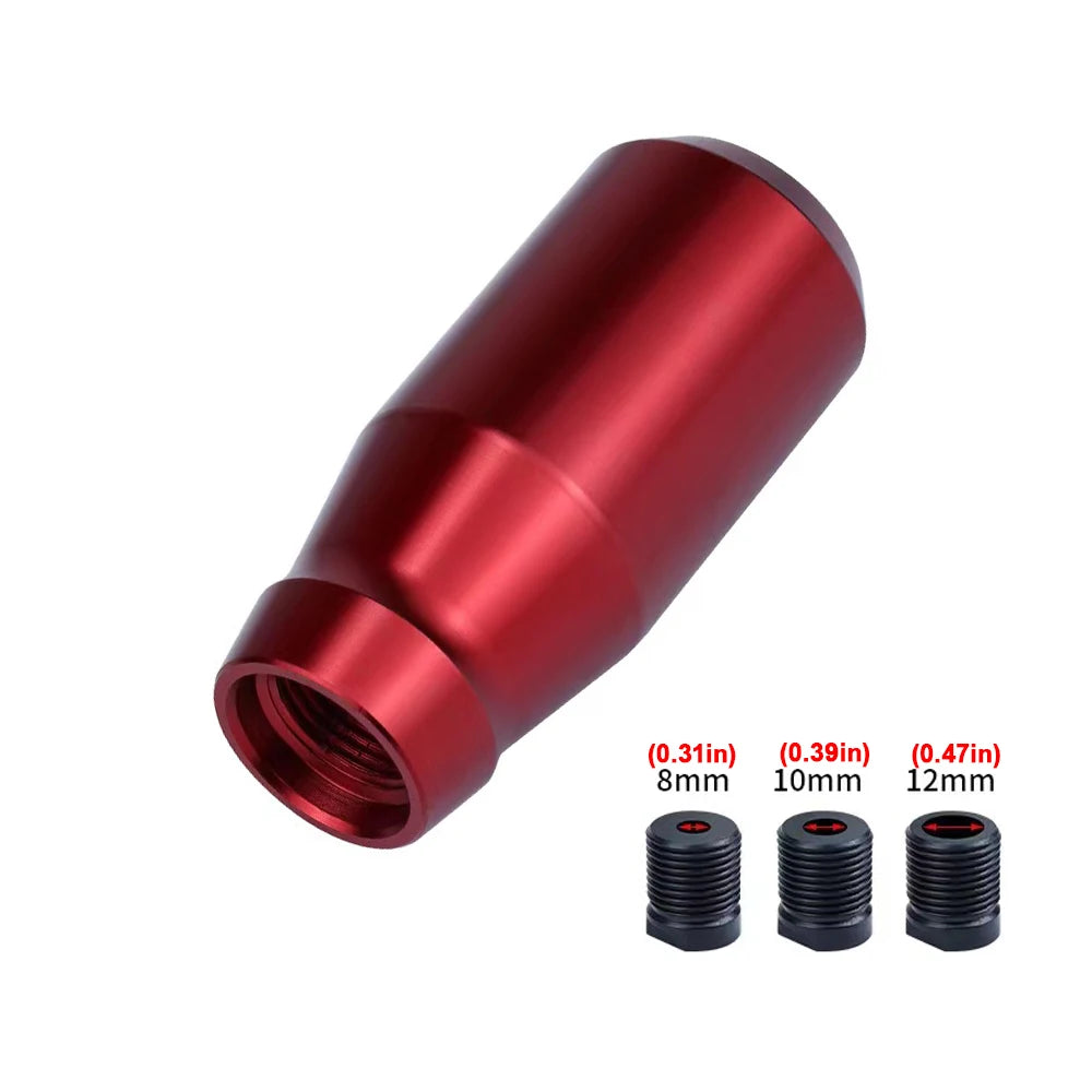 Car Gear Shift Knobs 78mm Aluminum Alloy Weighted Shifter Knobs Metal Gear Lever Stick Handle Car shift handle Adapter included