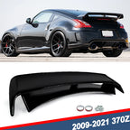 Nismo Style Rear Trunk Spoiler Wing Gloss Black Fits For Nissan 370Z Z34 2009 2010 2011 2012 2013 2014-2021 Rear Roof Spoiler