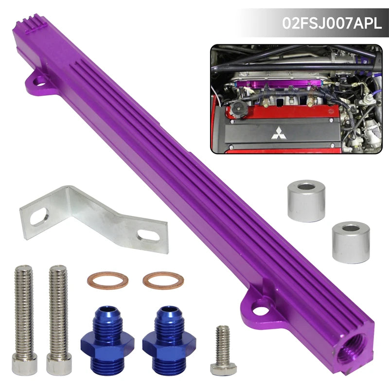 CSKS High Flow Top Feed Fuel Rail Kit | Mitsubishi Lancer Evolution IV–IX 4G63 Turbo