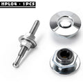 LZONE - 1.25" Universal JDM Style Push Button Billet Hood Pins Lock Clip Kit Car Quick Pins For BMW ec JR-HPL04/05