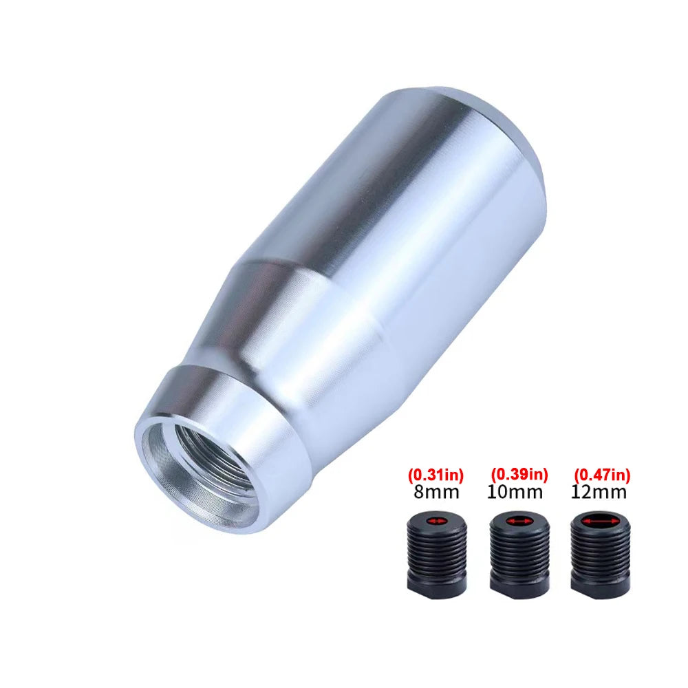 Car Gear Shift Knobs 78mm Aluminum Alloy Weighted Shifter Knobs Metal Gear Lever Stick Handle Car shift handle Adapter included