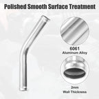 UXCELL 45° Aluminum Intercooler Pipe