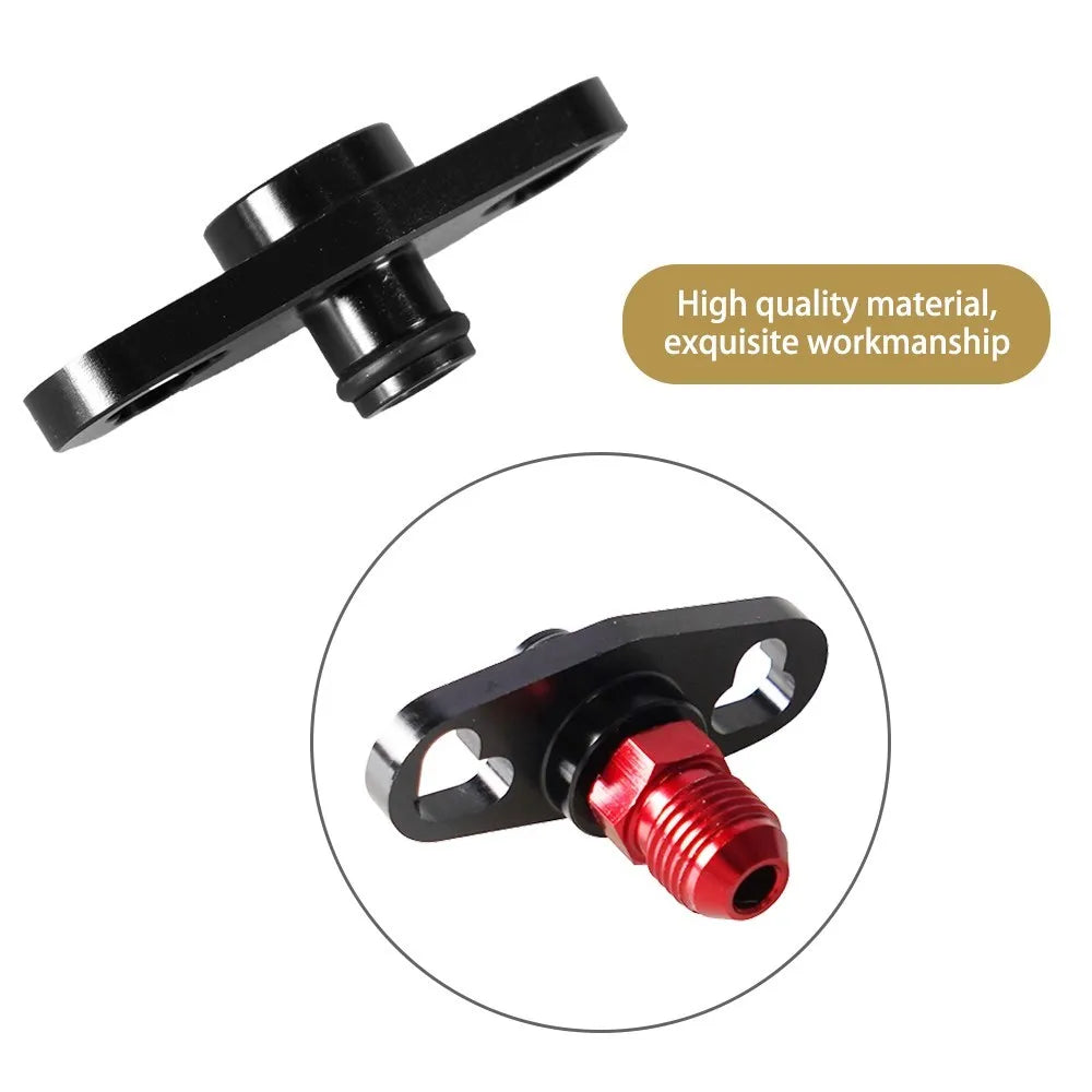 SADE Fuel Rail Pressure Regulator Adapter Kit | Toyota & Nissan Fuel Rail Fitting