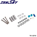 High-Flow Fuel Rail Kit | Toyota 1JZ-GTE | CNC Billet Aluminum