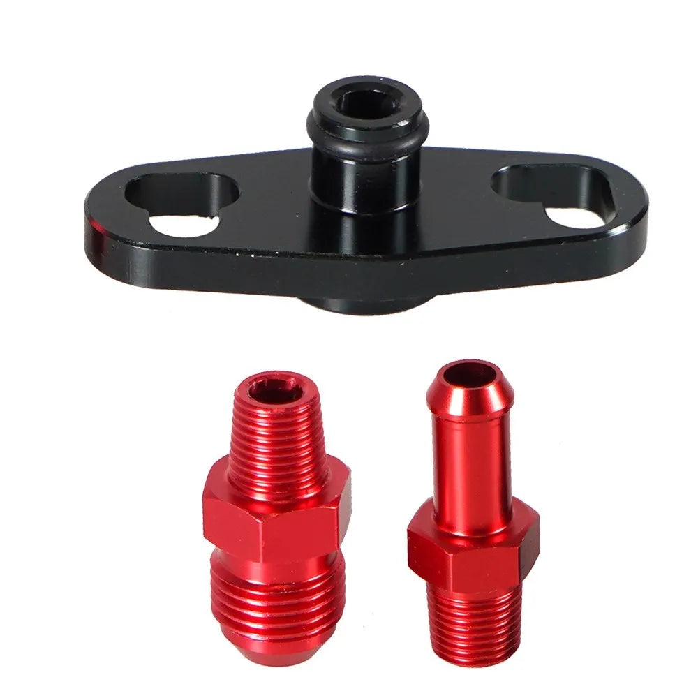 SADE Fuel Rail Pressure Regulator Adapter Kit | Toyota & Nissan Fuel Rail Fitting