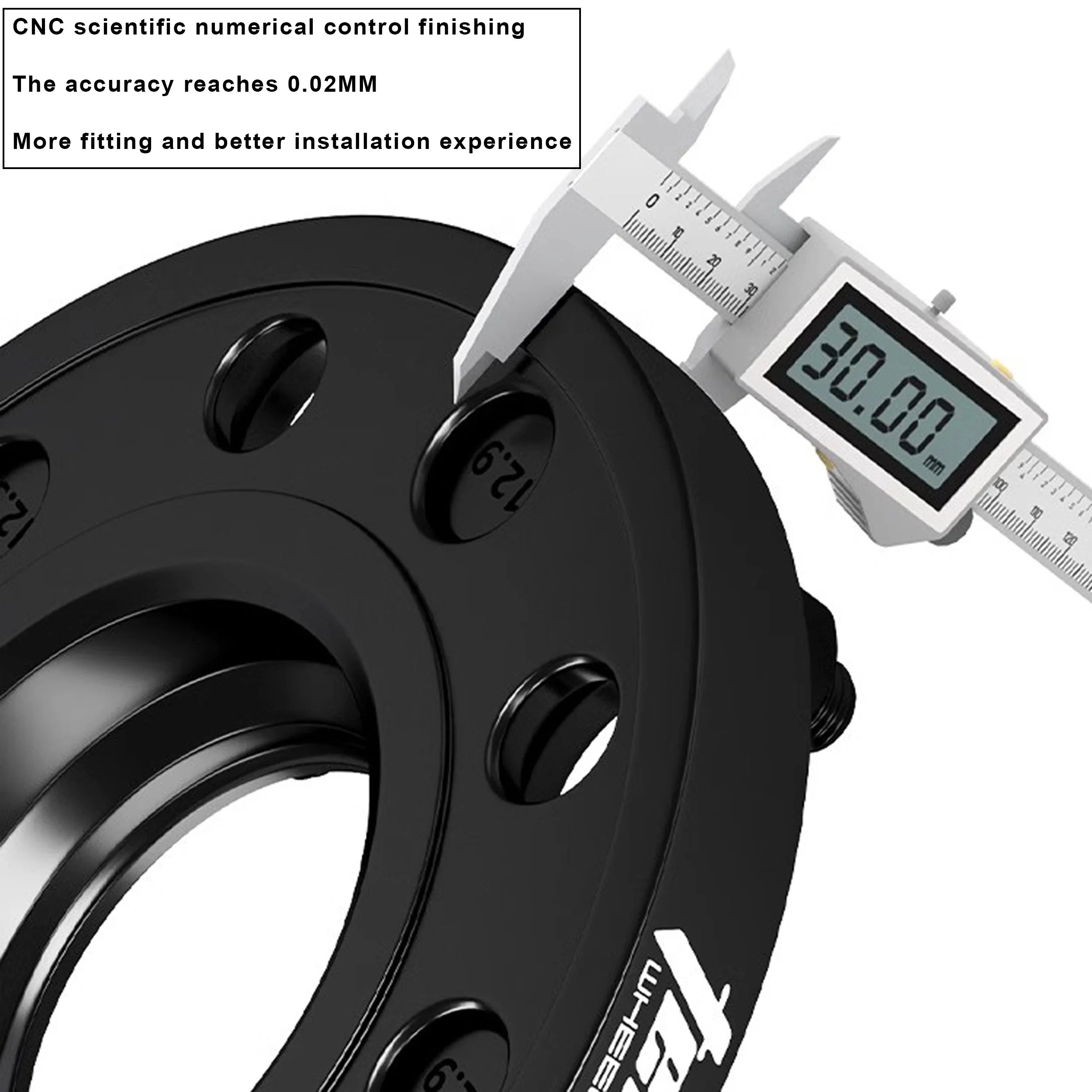For Honda Civic Accord Wheel Spacers 5x114.3 Hubcentric 64.1mm M12X1.5 Widening Aluminum Adapter Separadores Accessories 1piece