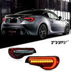 Car For Toyota 86/Subaru BRZ Taillight 2012-2020 Upgrade Modified to New DRL Dynamic Turn Signal LED Taillight Auto Accessories