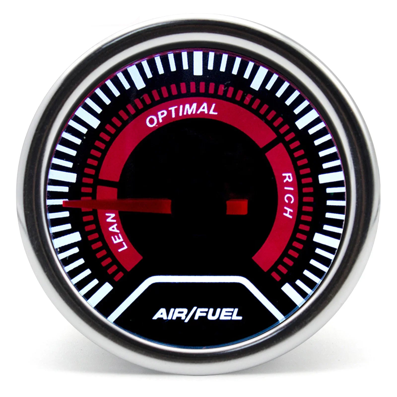 52mm LED Racing Gauge – Smoke Lens | Turbo Boost, Oil Pressure, Oil Temp, Water Temp & More