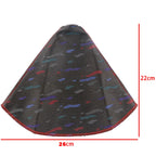 Le Mans Confetti JDM Bride Style Hyper Fabric Shifter Boot Racing Gear Shift Knob Cover Collars With Red Stitching